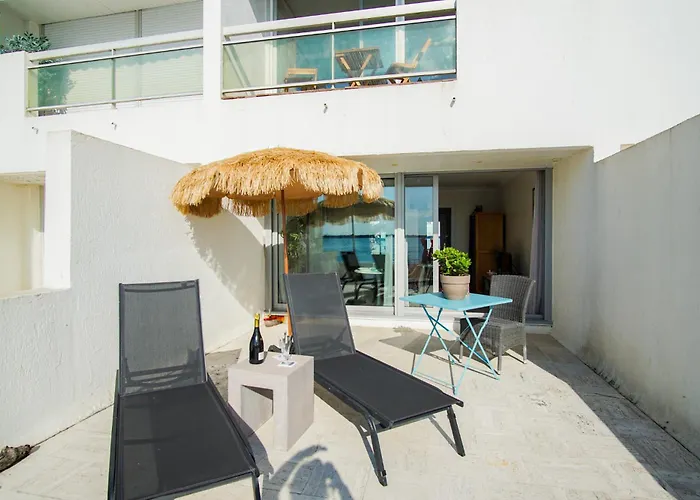 -Sunset- Front De Mer Avec Terrasse Et Parking
